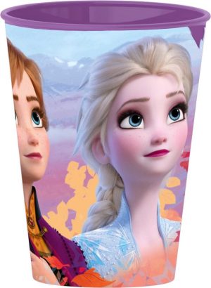 Copo Plástico Frozen 260Ml - Purple