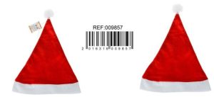 Gorro Natal Vermelho 100% Poliester