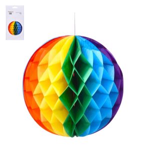 Balão Multicolor Favo de Mel (S. João) 20Cm