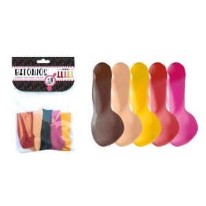 Saco 5 Balões Latéx Bitónios