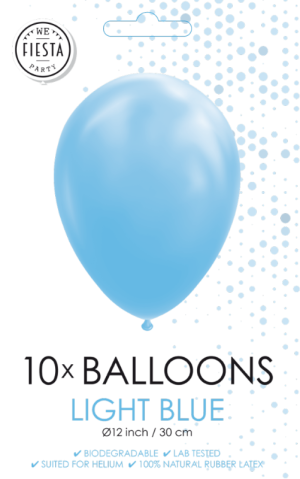 Saco 10 Balões Latéx 12'' (30cm)