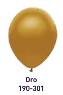 Conj. 12 Balões Latéx Dourados 25Cm
