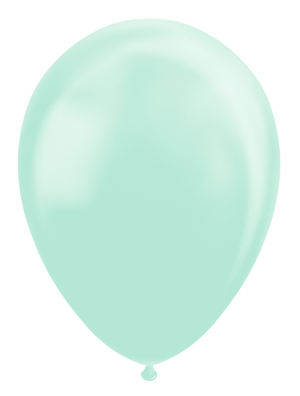 Saco 50 Balões Latéx Pastel Macarons 12'' (30cm) - Mint