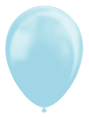 Saco 50 Balões Latéx Pastel Macarons 12'' (30cm) - Light Blue