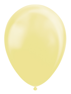 Saco 50 Balões Latéx Pastel Macarons 12'' (30cm) - Yellow