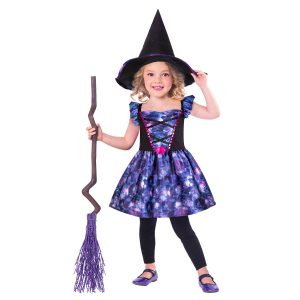 Vestido de Bruxa Roxo Mythical Halloween