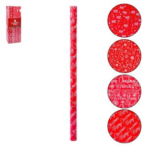 Rolo de Papel Embrulho Natal 0,7x5Mt