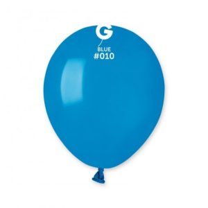 Saco 100 Balões Latéx 5'' (12cm) GEMAR - blue #010