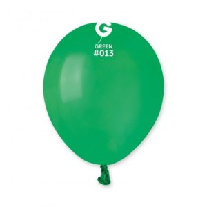 Saco 100 Balões Latéx 5'' (12cm) GEMAR - green #013
