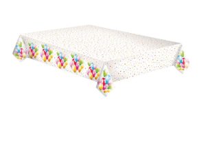 Toalha de Mesa Papel Birthday Balloons 120x180Cm