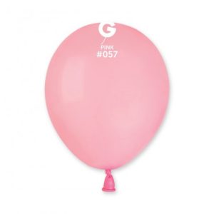 Saco 100 Balões Latéx 5'' (12cm) GEMAR - pink #057