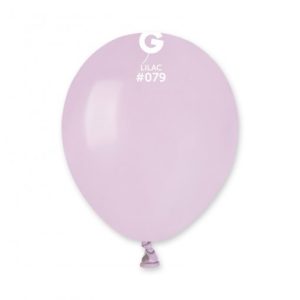 Saco 100 Balões Latéx 5'' (12cm) GEMAR - lilac #079