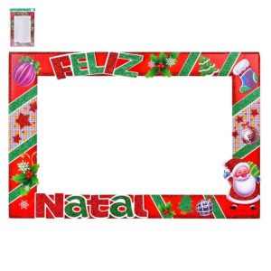 Moldura Natal 56.5x37x0.5 Feliz Natal