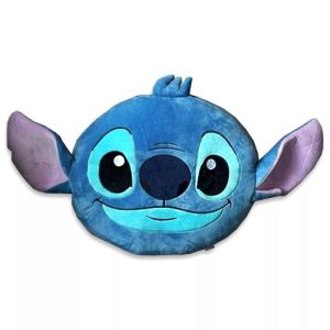 Almofada Veludo Figura Stitch Disney 35x40Cm