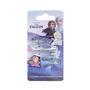 Conj. Ganchos Cabelo Frozen - 4 Ganchos, Frosty