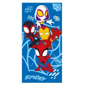 Toalha Praia-Banho Spidey Jump 70x137 cm (Secagem Rápida)