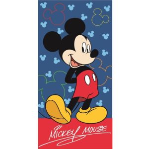 Toalha Praia-Banho Mickey Iconic 70x140Cm Disney (secagem rápida) 100% poliester