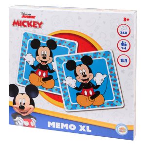 Puzzle 24 Peças Memo XL Mickey Fun Disney