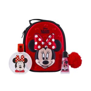 Mochila Minnie EDT 100Ml + Chaveiro + Brilho lábios