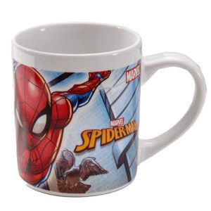 Caneca Porcelana Spiderman Streets 235Ml