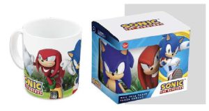 Caneca Porcelana Sonic The Hedgehog Power Trio 235Ml c/ Caixa