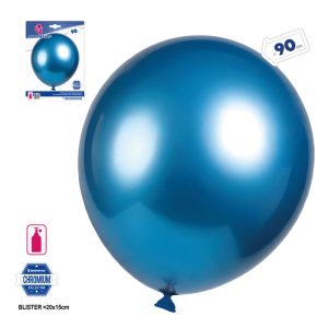 Blister 1 Balão Látex Cromado 90Cm