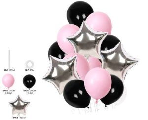 Blister 13 Balões Latex-Foil 30-45Cm