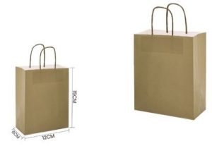 Saco Papel Presente Dourado 120gr