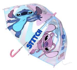 Guarda-Chuva Transparente Stitch 71Cm