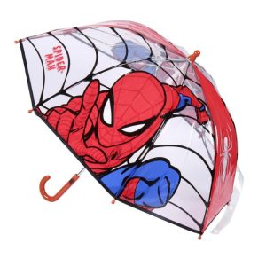 Guarda Chuva Transparente Spiderman Web-Slinger 71Cm
