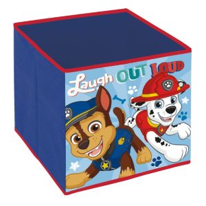 Caixa de Arrumação Patrulha Pata Laugh 31x31x31Cm