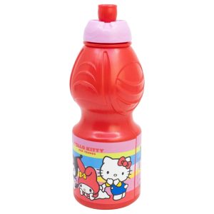 Garrafa Água Plástica 400Ml Hello Kitty and Friends