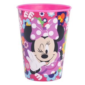 Copo Plástico Minnie Bold Florals Disney 260Ml