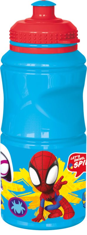 Garrafa Água Plástica 380Ml Spidey