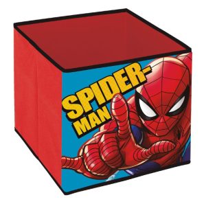 Caixa de Arrumação Spiderman 31x31x31Cm