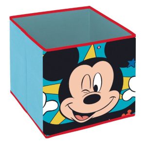 Caixa de Arrumação Mickey Let´s Move Disney 31x31x31Cm