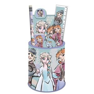 Conj. 7 Peças Escolares Frozen