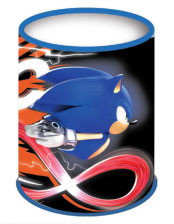 Porta-Lápis Metal Sonic Get Me 10.5Cm