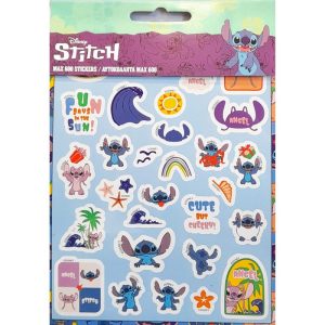 Blister 600 Adesivos Stitch Cool Disney