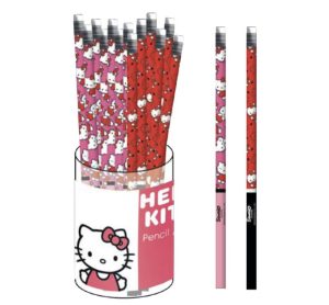 Lápis Grafite HB com Borracha Hello Kitty Sweetheart