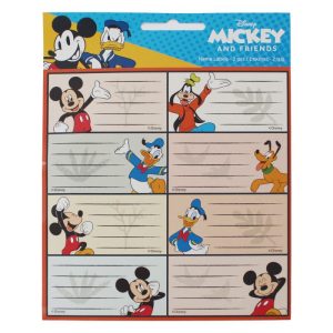 Blister 16 Etiquetas Mickey Fun Disney
