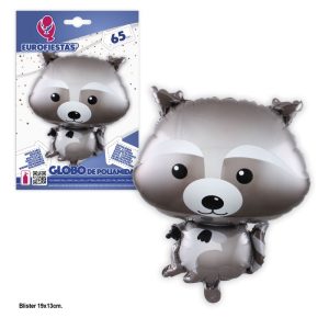 Balão Foil Guaxinim 65Cm