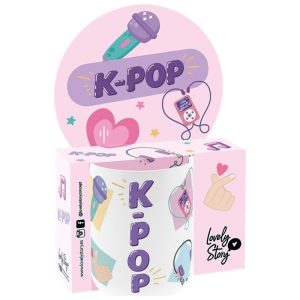 Caneca Cerâmica K-Pop Universe 330Ml
