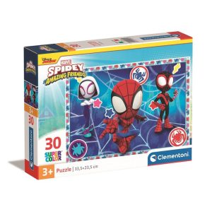 Puzzle 30 Peças Spidey Friends