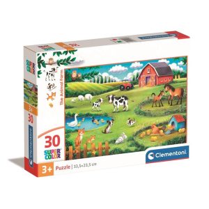 Puzzle 30 Peças Animais da Quinta
