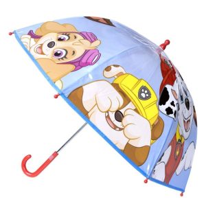 Guarda-Chuva Transparente Patrulha Pata 71Cm