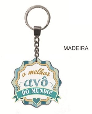 Porta Chaves Azul O Melhor Avô do Mundo