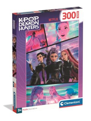 Puzzle 300 Peças K-POP Demon Hunters Take Down