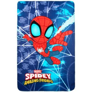 Manta Polar Spiderman Spidey 100x150cm 100% Lã Polar