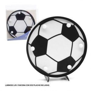 Bola de Futebol LED IP20 0.9w 3v 16x16cm